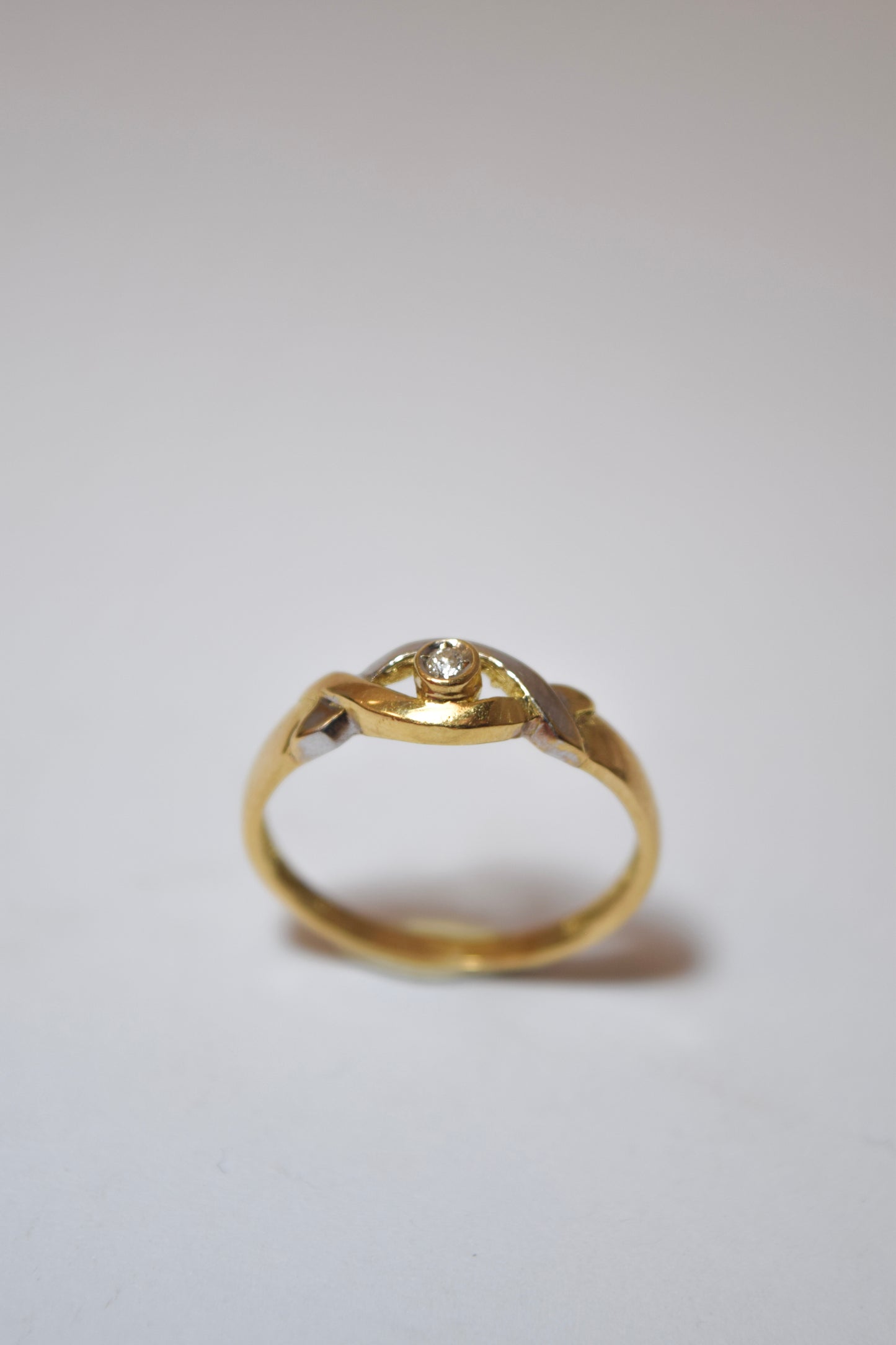 Ring with diamond