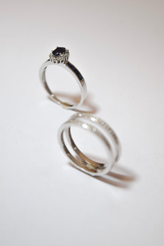 Anillo con diamante
