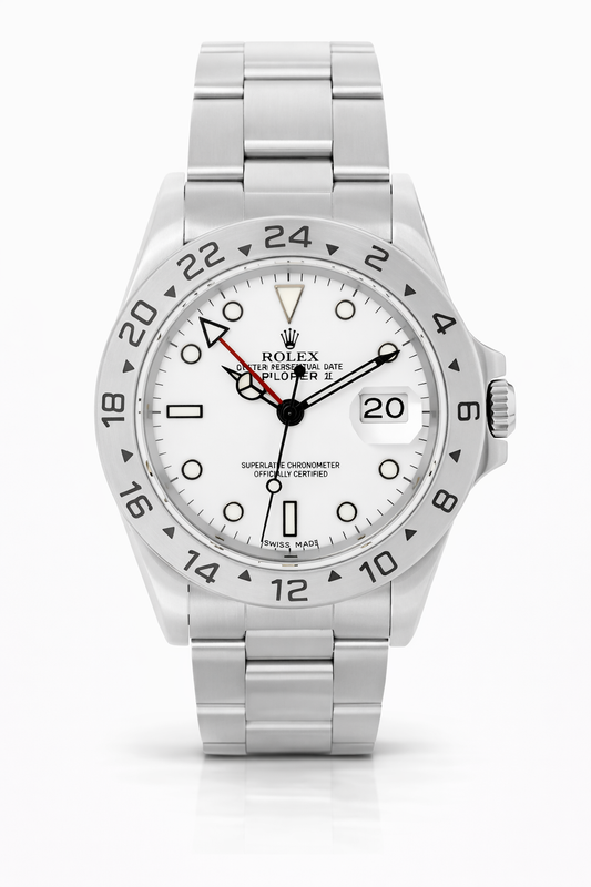 Men's Rolex Explorer II Stainless Steel Watch 16570