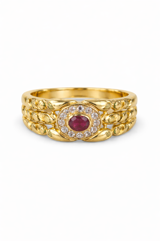 Anillo 18K