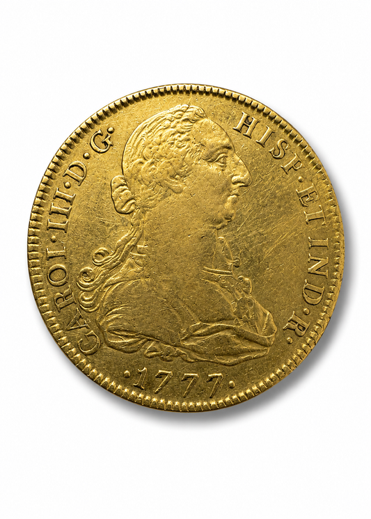 Moneda de oro de Carlos III
