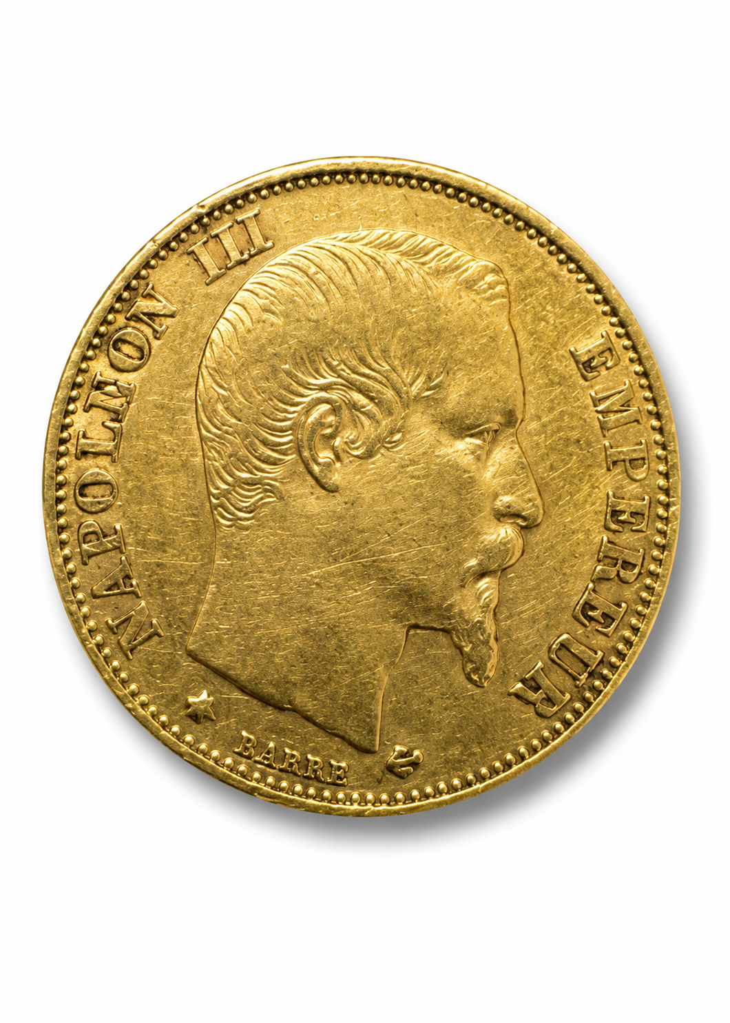Moneda de oro de 20 francos