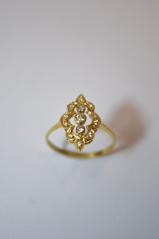 Anillo 18k