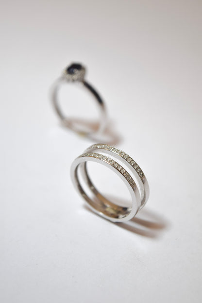 Anillo con diamante