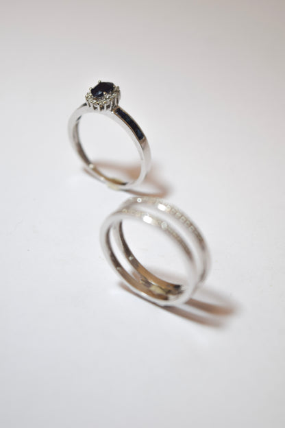 Anillo con diamante