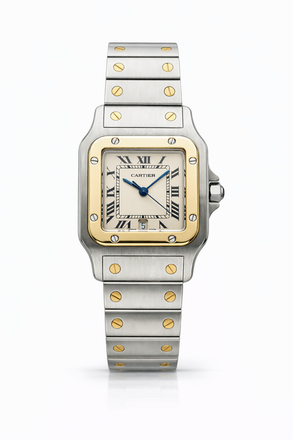 Reloj vintage Cartier Santos Galbée 187901