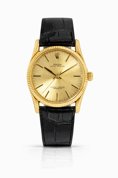 Reloj Rolex Vintage Oyster Perpetual Oro Amarillo 6593